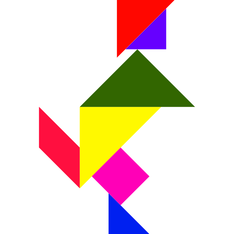 Clipart - Tangram