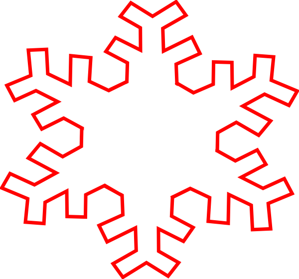 Snowflake Clipart Outline | Clipart Panda - Free Clipart Images