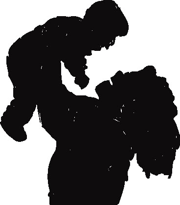 Family Silhouette Clip Art | Clipart Panda - Free Clipart Images