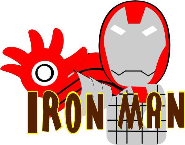Ironman clip art - vector clip art online, royalty free & public ...