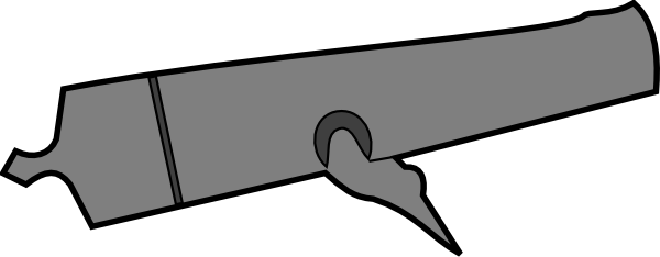 Swivel Gun clip art - vector clip art online, royalty free ...