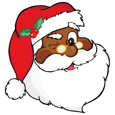 Picture Of A Black Santa Claus - Cliparts.co