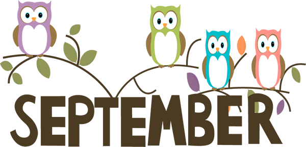 September Owls Clip Art - September Owls Image