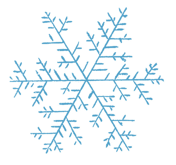 Snowflake Drawings Vintage Clip Art – Pretty Snowflakes – The ...