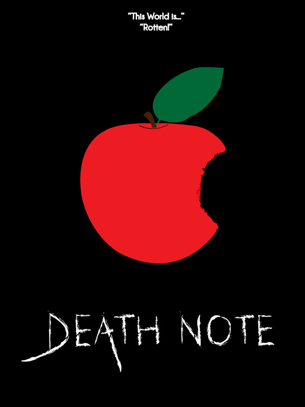 Minimalist Anime Posters on the Student Show