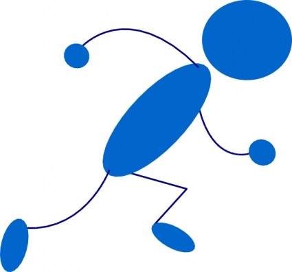 Running Man clip art Vector clip art - Free vector for free download