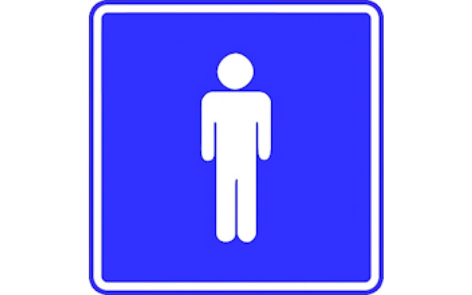 Men symbol - Washroom / Restroom - Education - Products By Industry
