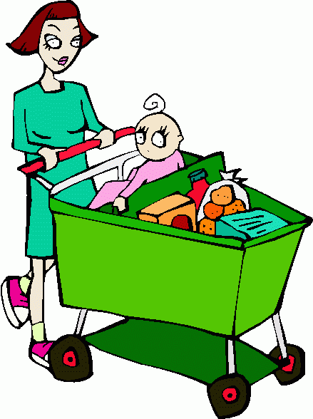 mother_&_baby_shopping clipart - mother_&_baby_shopping clip art