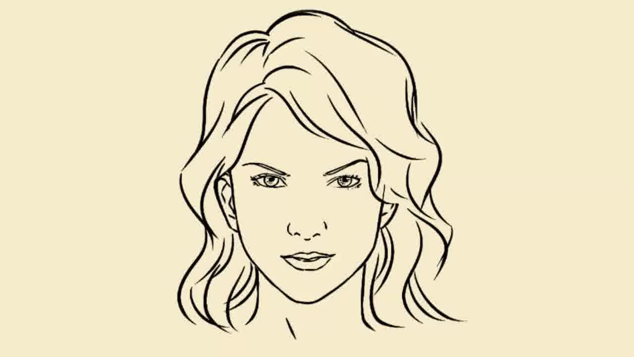 How to Draw a Girl's Face: 8 Steps (with Pictures) - wikiHow