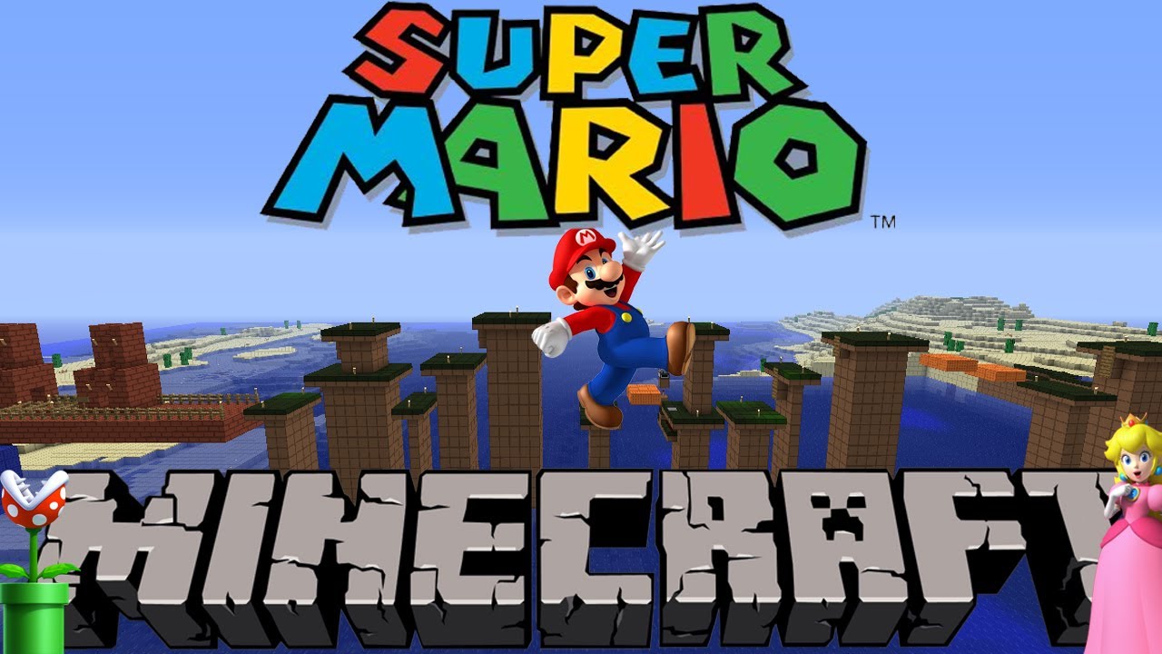 Super Mario Bros. en Minecraft mapa - YouTube