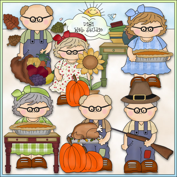 Thanksgiving Clip Art : Digi Web Studio, Clip Art, Printable ...