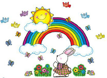 Sun N Rainbow BB Set by DJ Inkers :: Classroom Theme :: Bulletin ...
