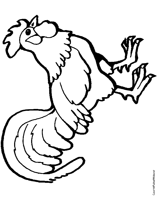 Rooster Coloring Pages | Coloring Pages For Kids - ClipArt Best ...