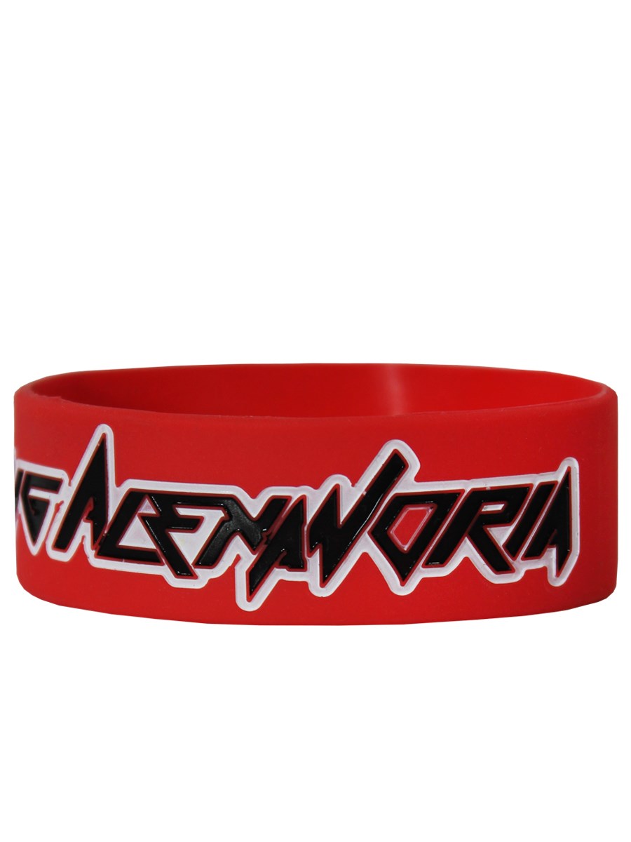 Asking Alexandria Wrist City Red Wristband - Buy Online at Grindstore.