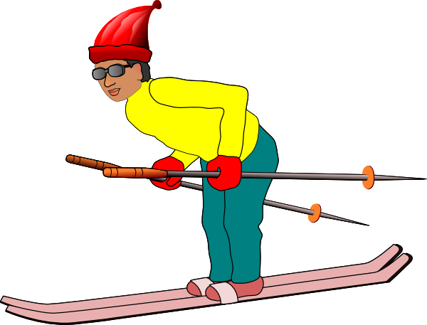 Ski Man Clip Art at Clker.com - vector clip art online, royalty ...