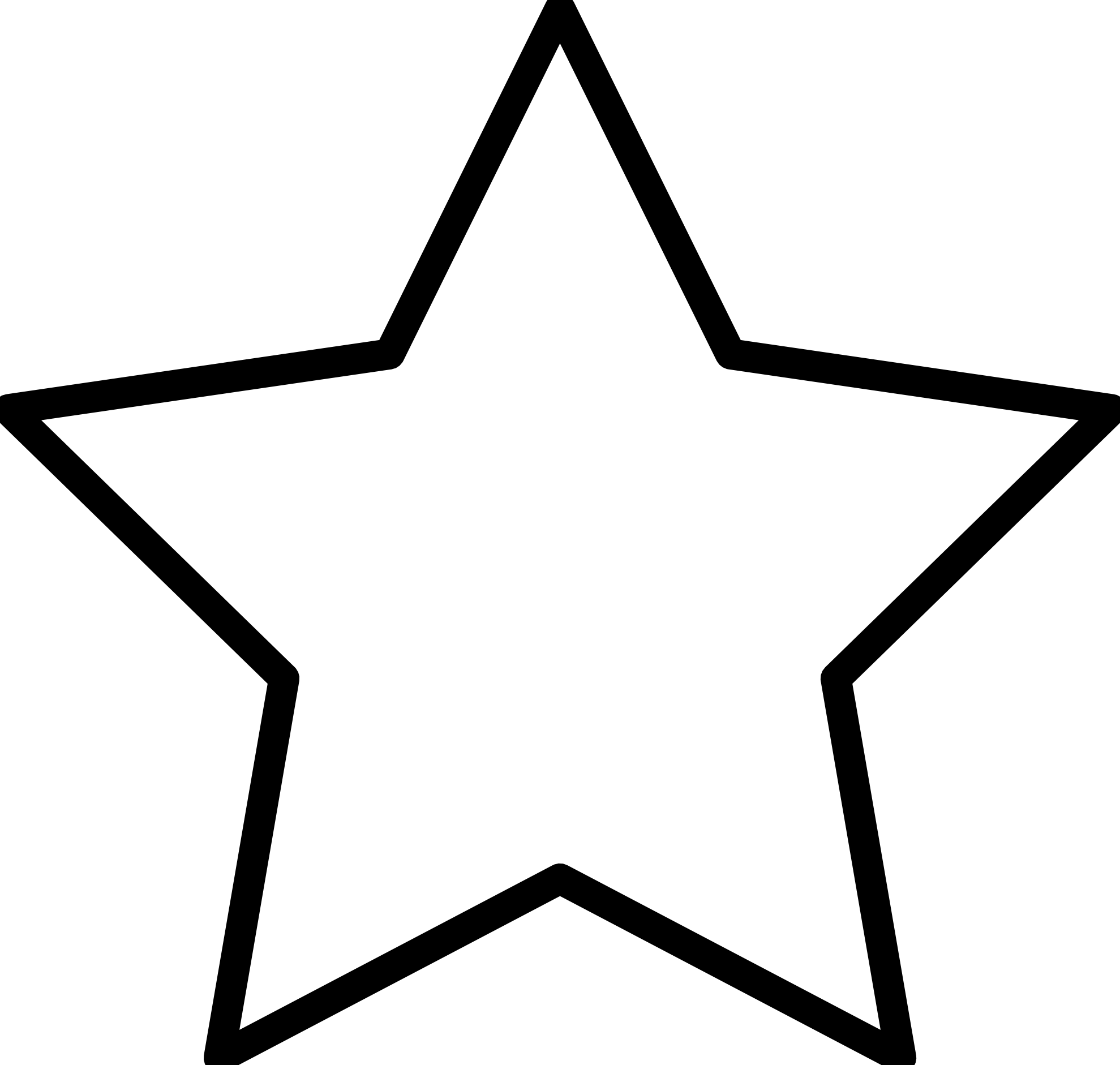 Star Cartoon Black And White | Clipart Panda - Free Clipart Images