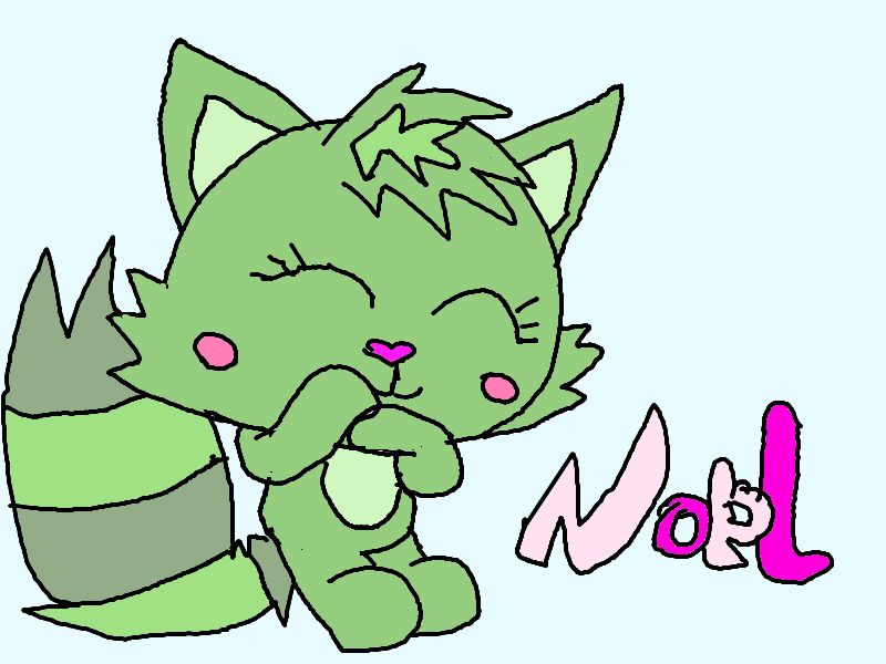 Noel the Racoon by RominaZahn on deviantART