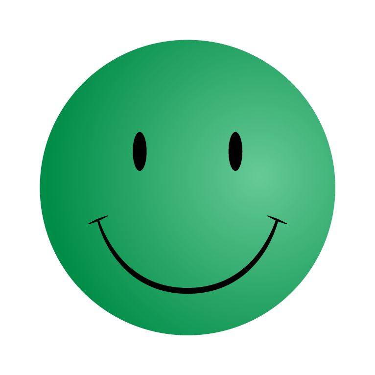 Green Happy Face | quotes.lol-rofl.com
