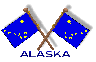 Alaska clipart titles of crossed flags plus other Alaska clip art ...