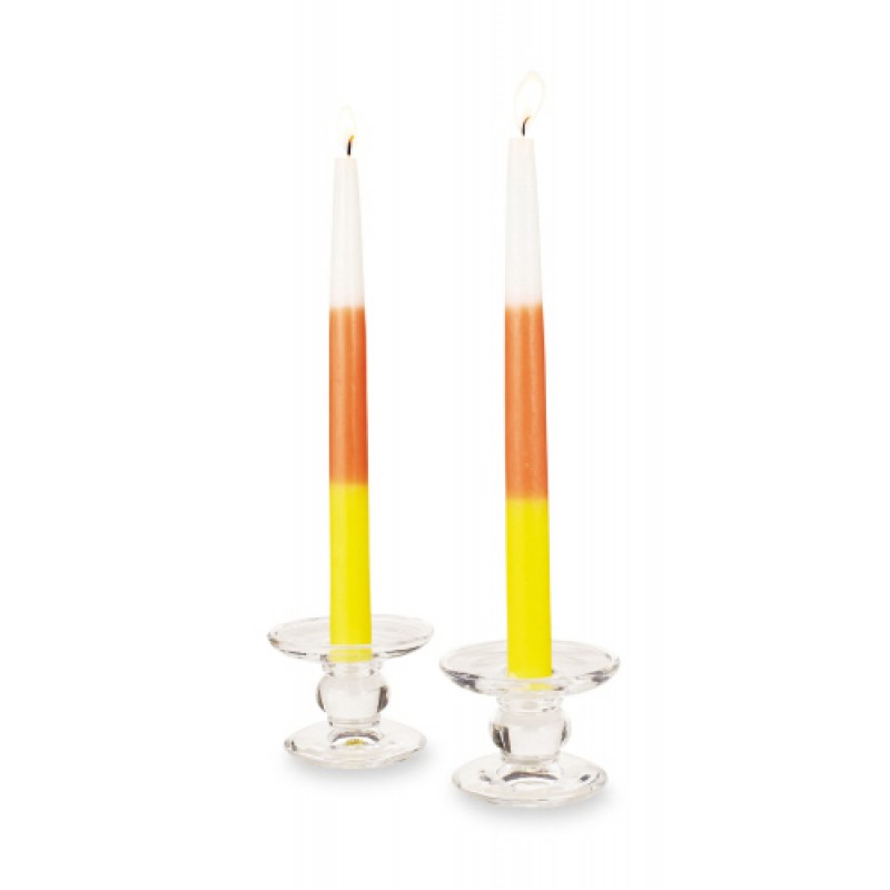 Mudpie Candy Corn Tapers