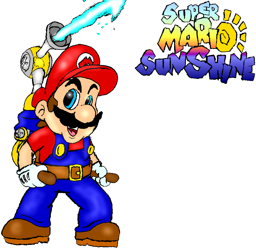 Super Mario Sunshine by DairyKing on deviantART