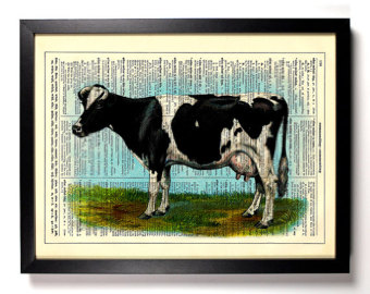 Popular items for cow farm animal on Etsy