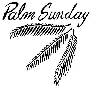 Palm Sunday Coloring Pages