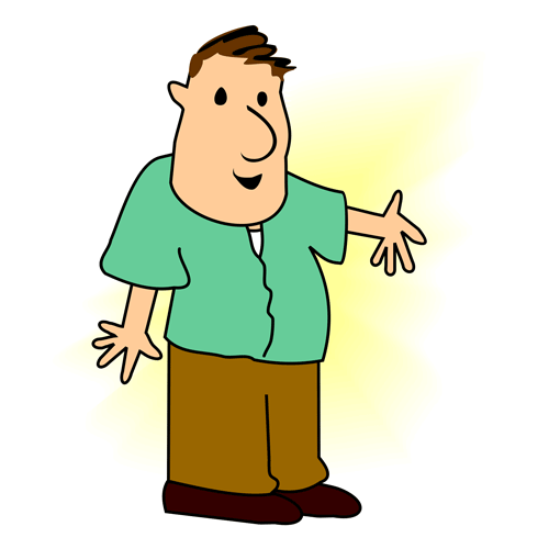 Person Standing Clip Art Images & Pictures - Becuo