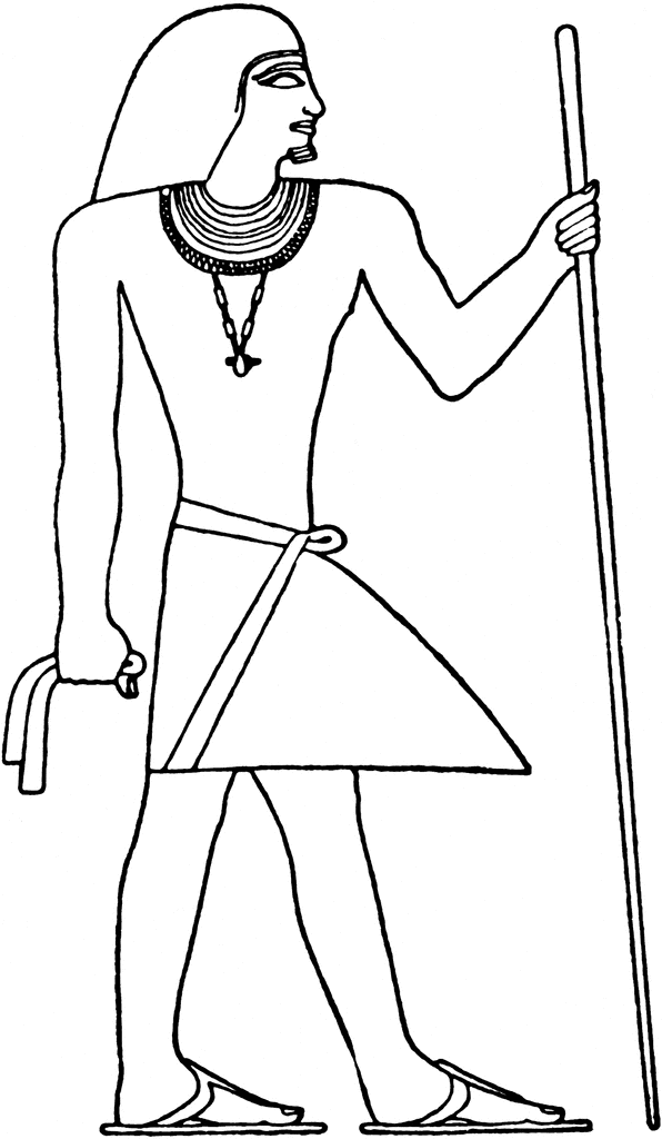 Egyptian Man's Costume | ClipArt ETC
