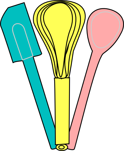 Baking Utensils clip art - vector clip art online, royalty free ...