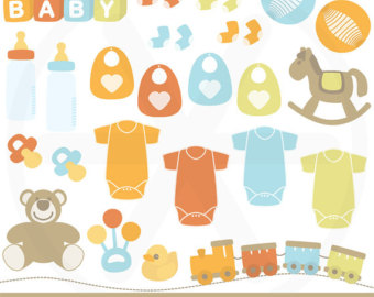 Popular items for baby toys clipart on Etsy