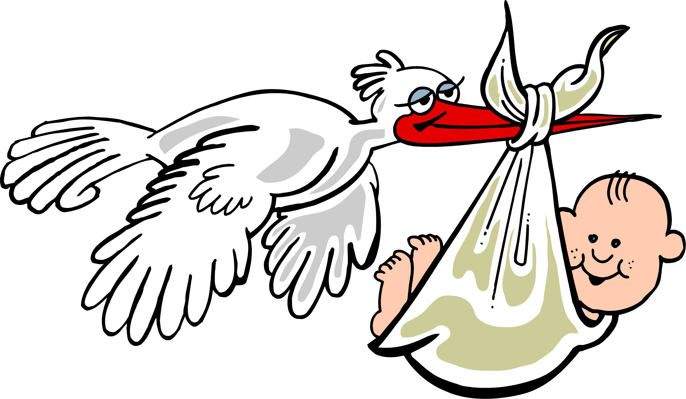 Baby Stork Cartoon - ClipArt Best - ClipArt Best