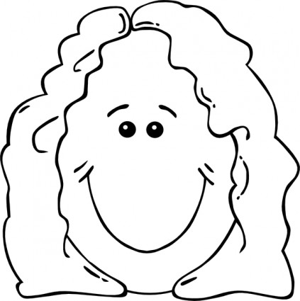 Kid Face Clipart Black And White | Clipart Panda - Free Clipart Images