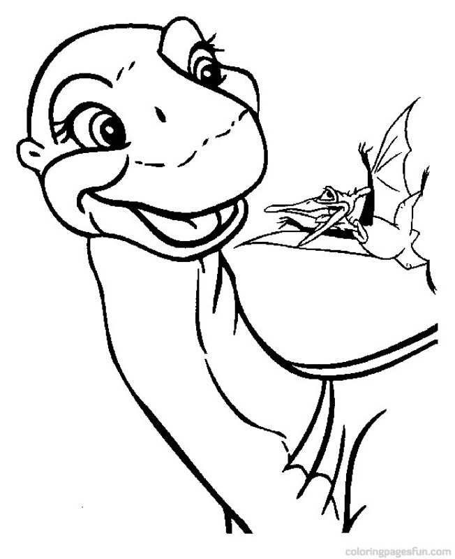 Baby Dinos | Free Printable Coloring Pages – Coloringpagesfun.com ...