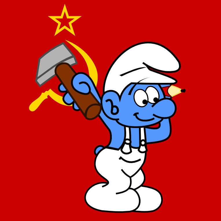 Is Papa Smurf a Communist?