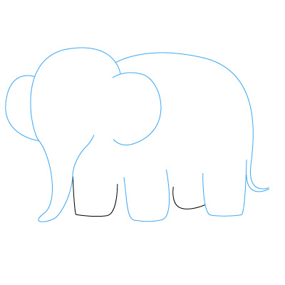 Elephant Drawings For Kids Images & Pictures - Becuo