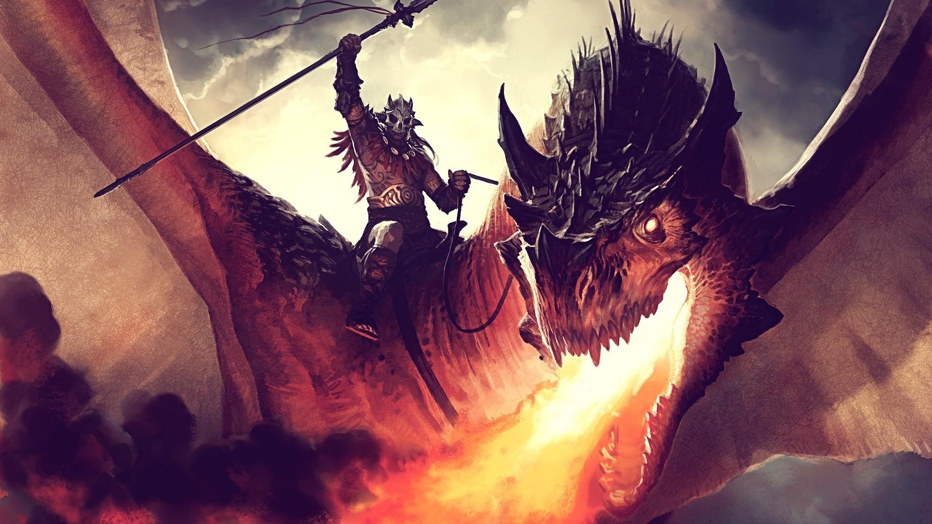 Fire Dragon HD Wallpaper | 1920x1080 | ID:41116