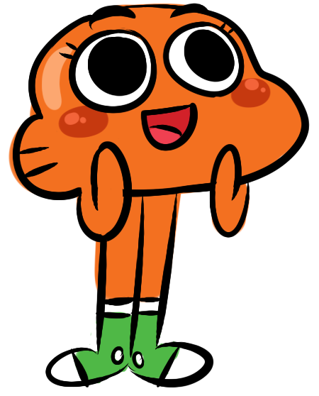Gumball Vs Darwin By Warrior9100 Clipart - Free Clip Art Images