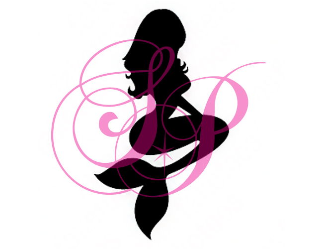 Black Mermaid Tattoo Stencil | Tattoobite.com