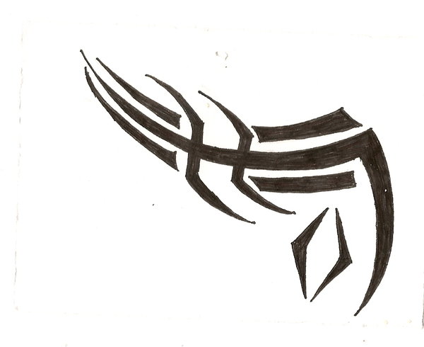 simple swoop tribal by the-sun-burns on DeviantArt