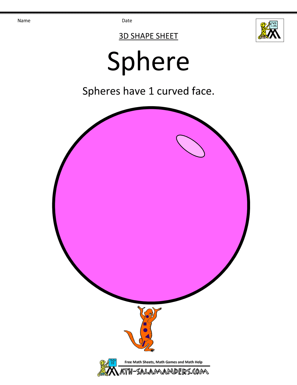 3 d Shapes