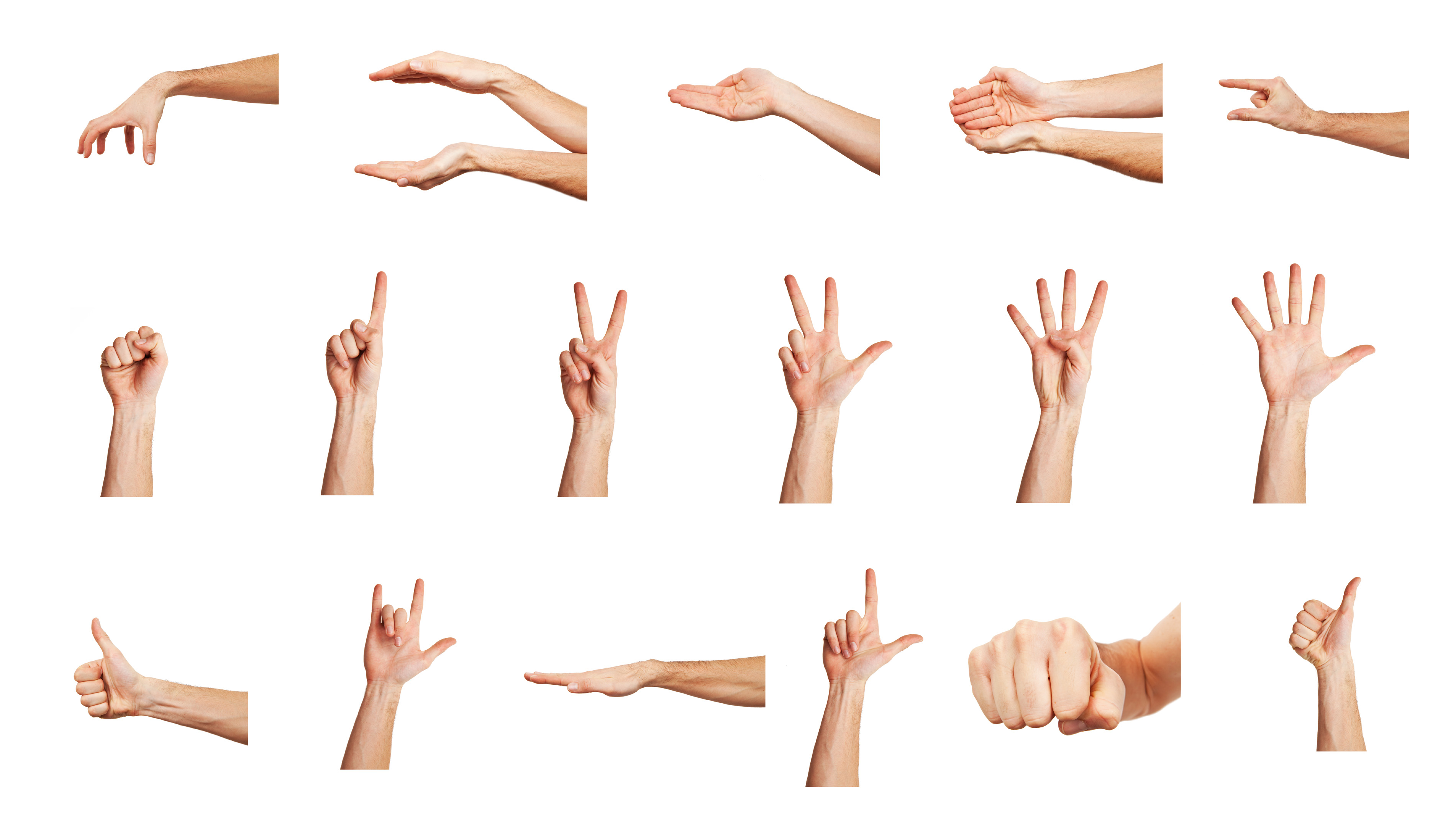 Hand gesture 30690 - Gestures album - Gesture