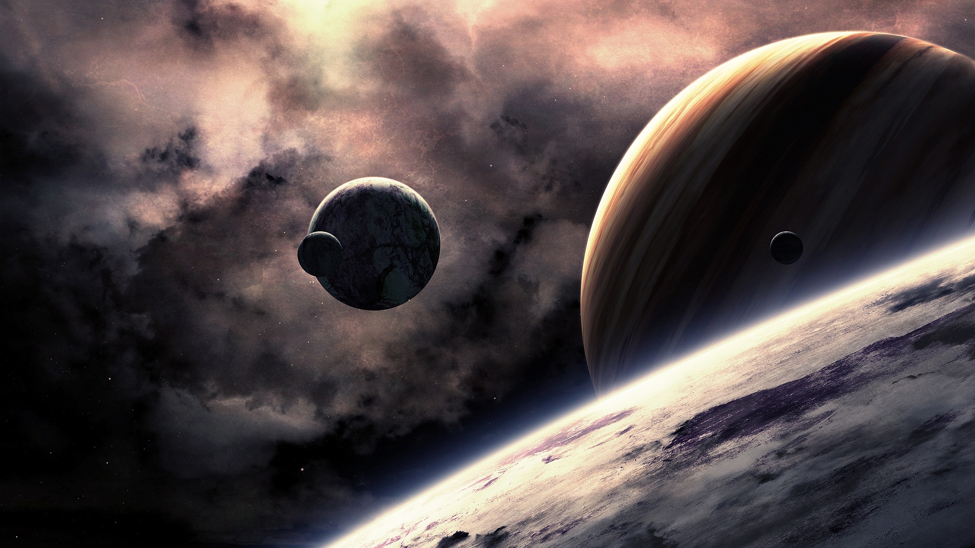 Abstract Planets - Pics about space