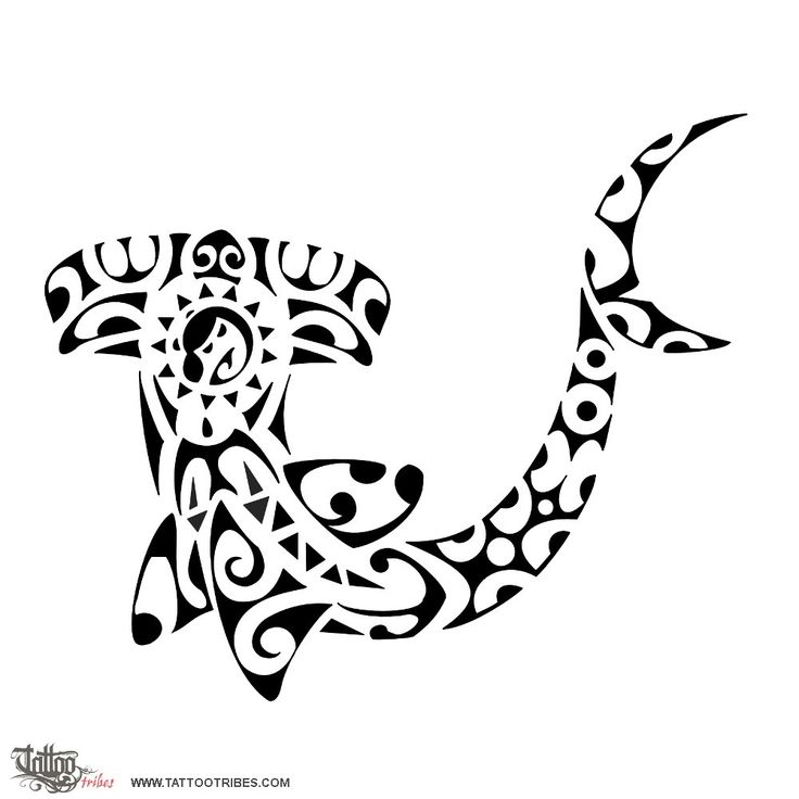 Shark/turtle/tribal Tattoo | Wall Stencil Patterns | Pinterest ...