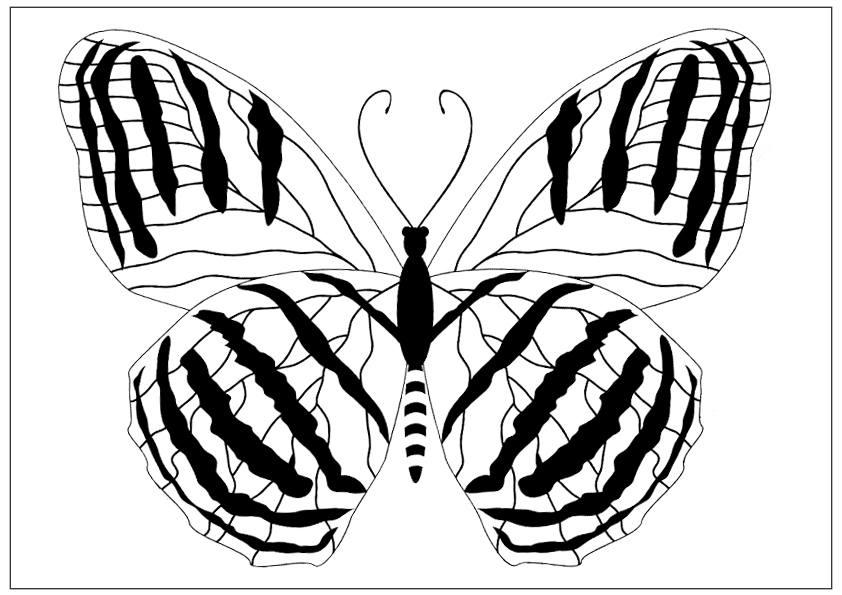 tiger-patterned-butterfly- ...