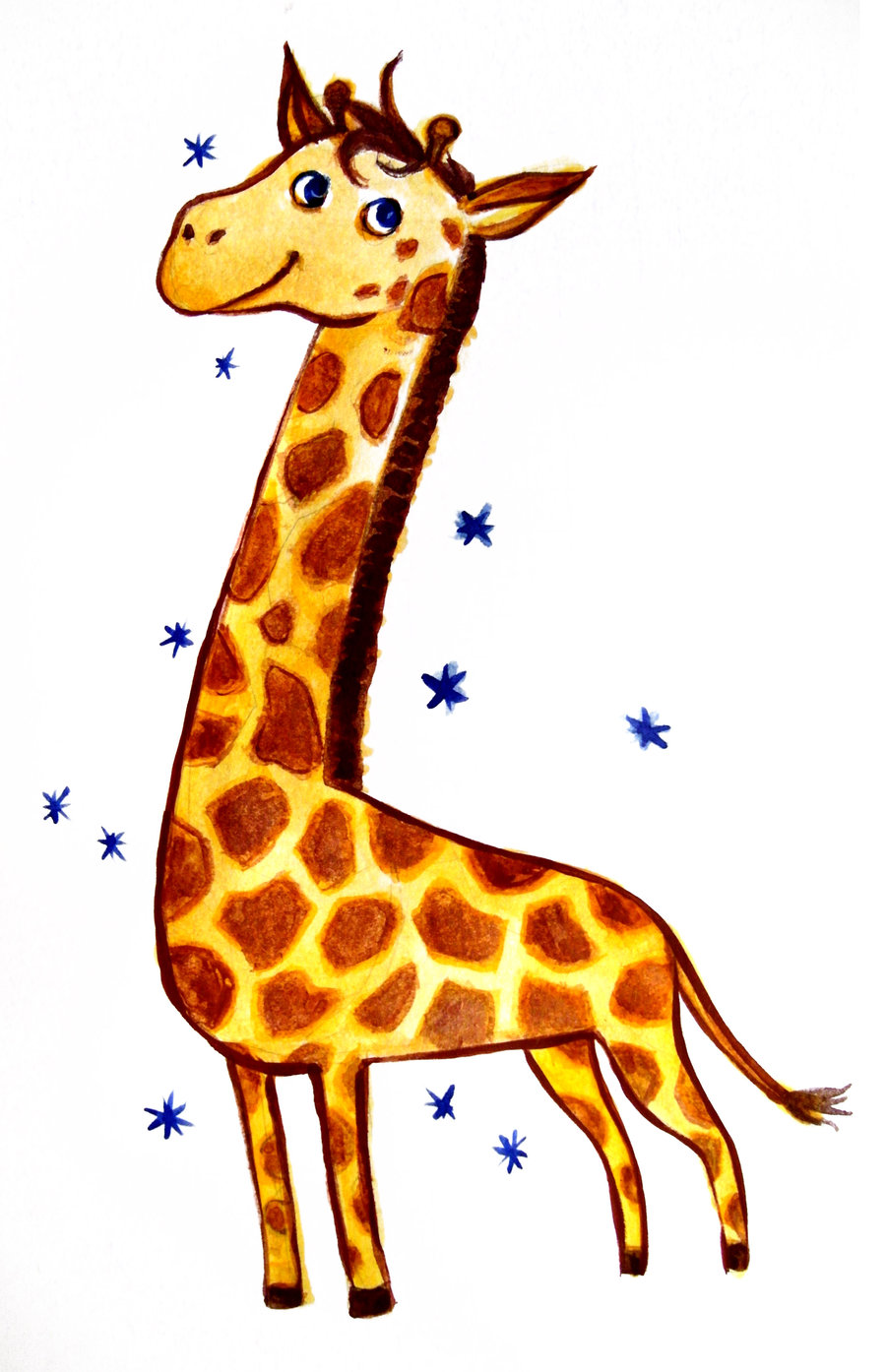 Cute Giraffe - ClipArt Best