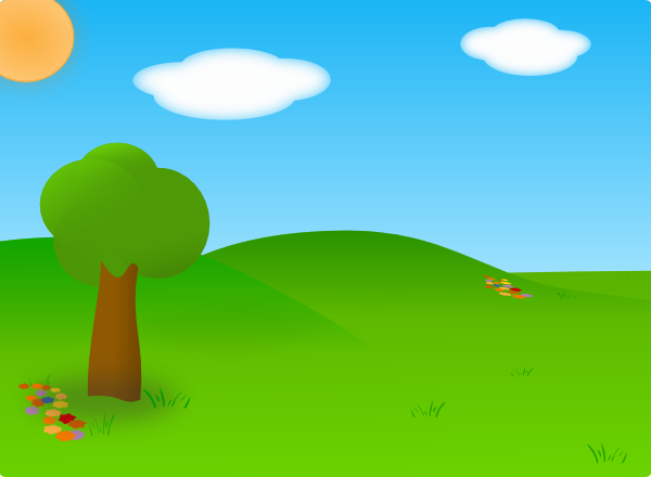 Cartoon Landscape Clip art - Art - Download vector clip art online