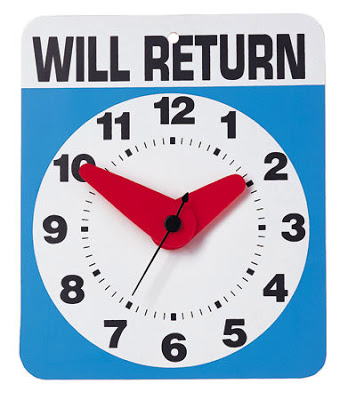 Printable Will Return Signs - Bresaniel™ Consulting Ltd. - Global ...