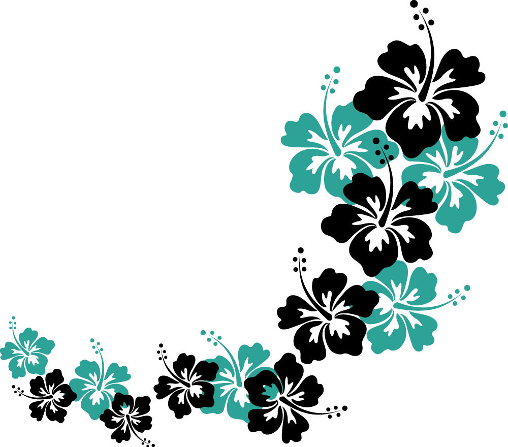 hibiscus decor vinyl designs 2014 | life quotes