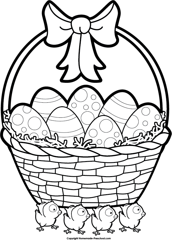 Free Easter Basket Clipart - ClipArt Best - ClipArt Best